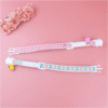 Ethnic Jacquard Cat Collar with Bell Adjustable Safety Necklace