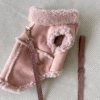 Classic Solid Dog Vests Winter Fleece Warm Pet Dog Clothes