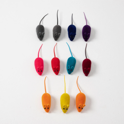 Sound Rubber Simulation Mouse Pet Cat Toys Interactive