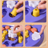 Slow Feeder Interactive Increase Puppy IQ Food