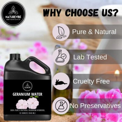 Naturevibe Botanicals Geranium Water